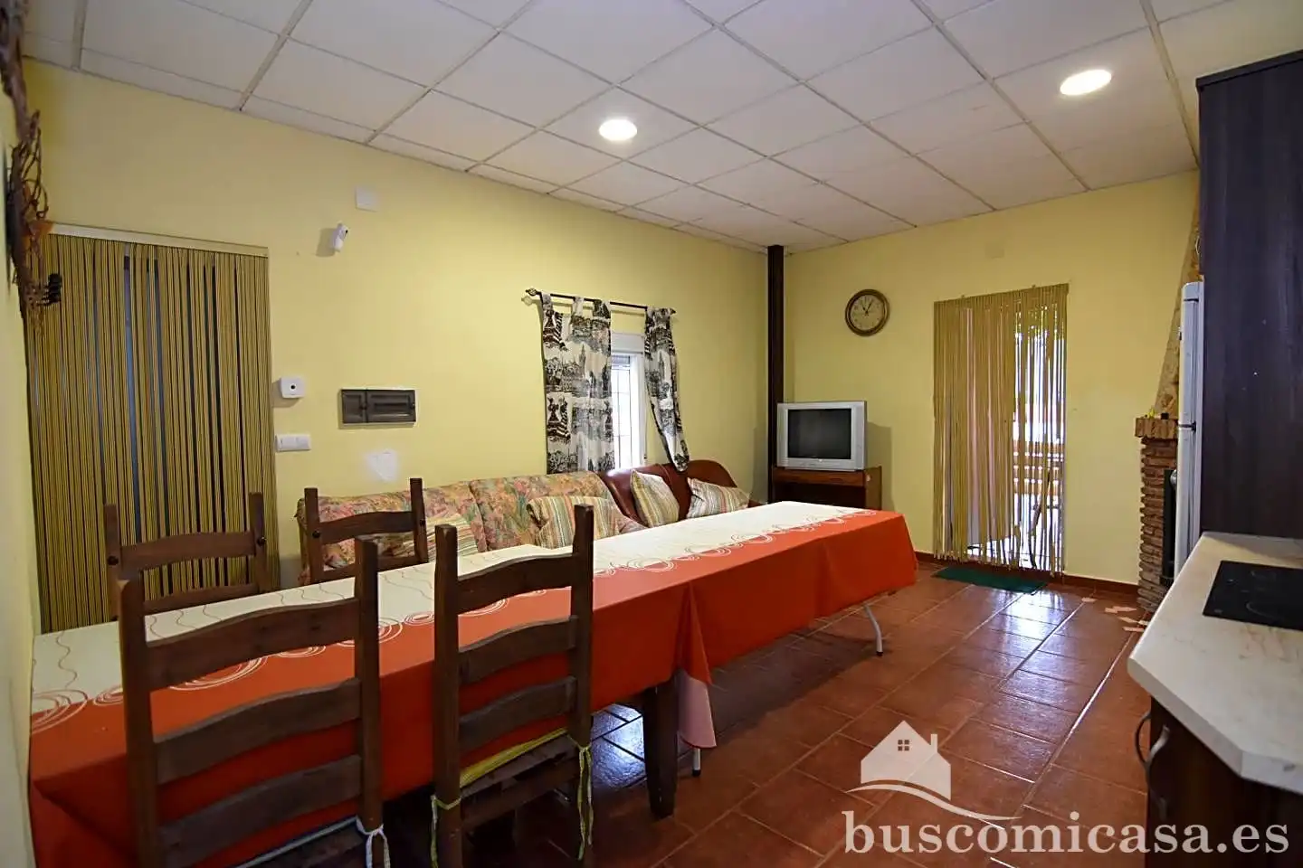 Sala de estar de Casa o chalet en venta en Rus con Jardín privado, Trastero y Piscina