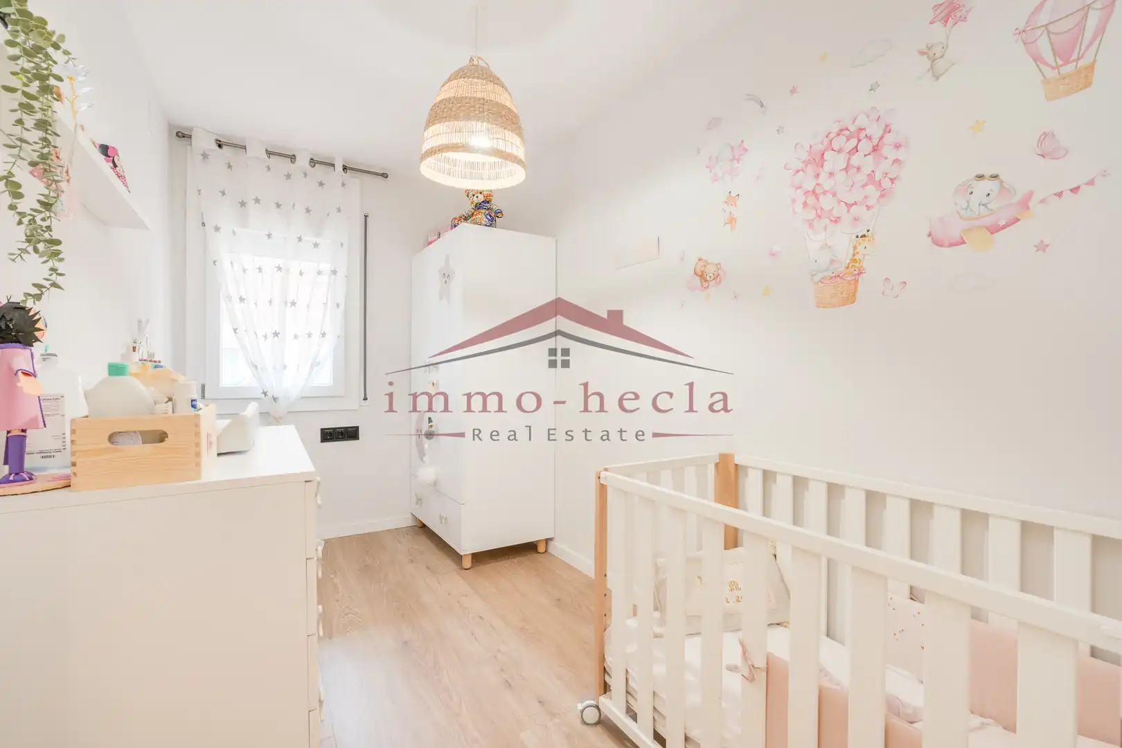 Schlafzimmer von Wohnung zum Verkauf in Santa Margarida de Montbui mit Heizung und Balkon