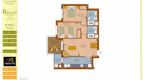 Foto 2 de Apartament en venda a Las Vaguadas, Badajoz Capital