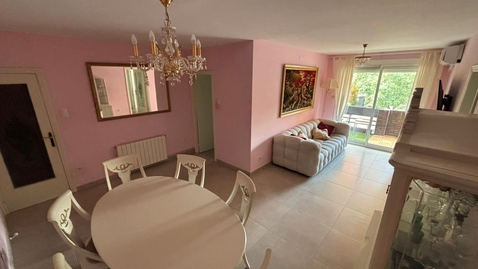 Living room of Flat to rent in Cornellà de Llobregat  with Air Conditioner, Heating and Terrace
