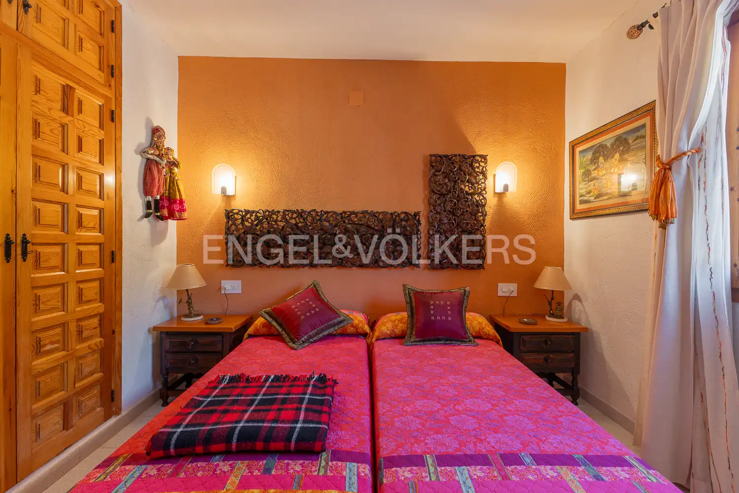 Bedroom of Houses for sale in Dénia  with Air Conditioner, Heating and Private garden