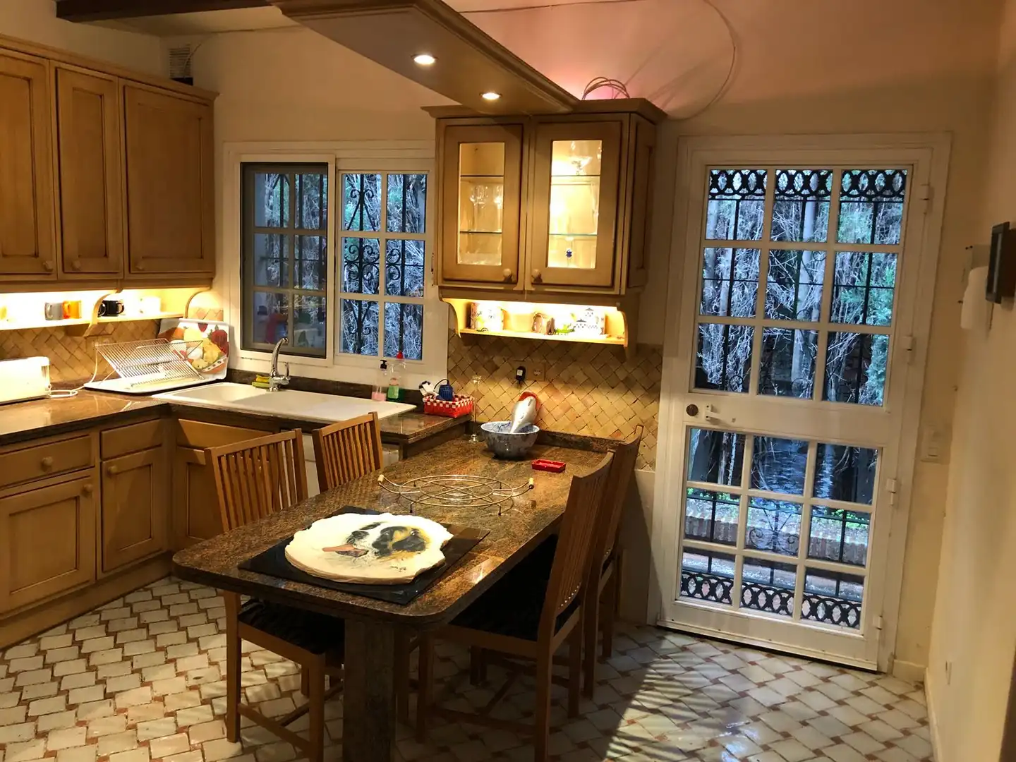 Kitchen of Houses for rent in Marbella  with Air Conditioner, Heating and Private garden