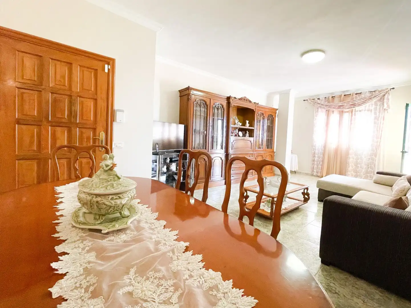 Comedor de Casa o chalet en venta en Granadilla de Abona con Jardín privado, Terraza y Amueblado
