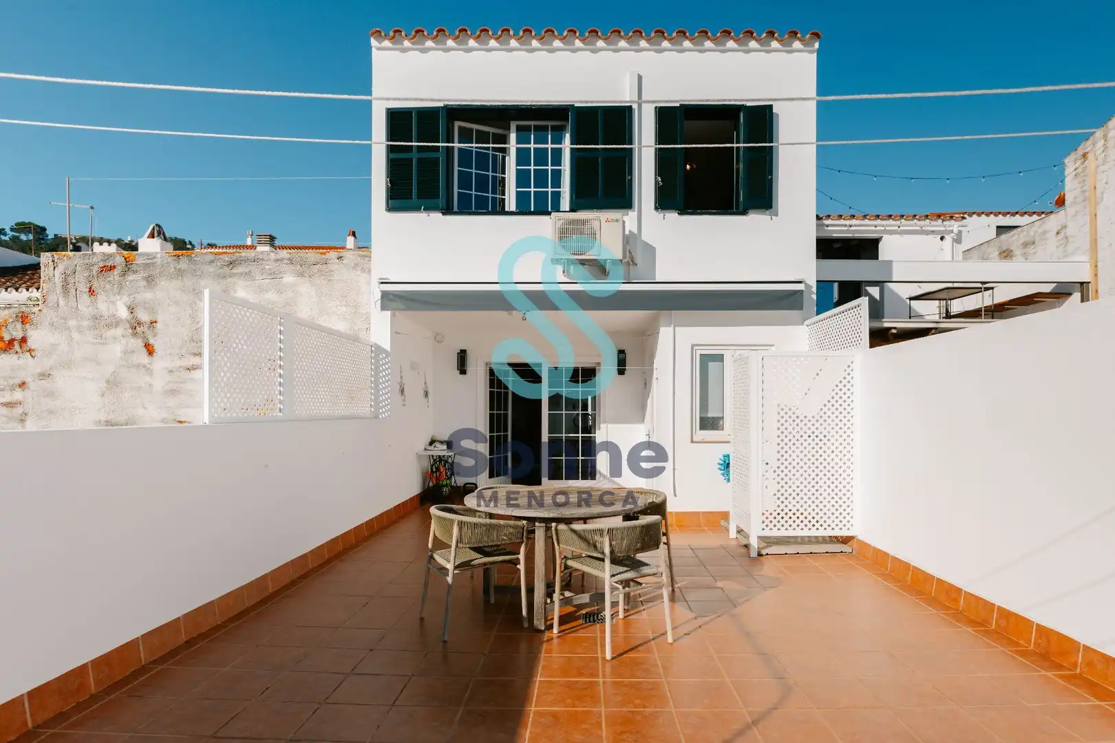Vista exterior de Casa adosada en venta en Ferreries con Aire acondicionado y Terraza