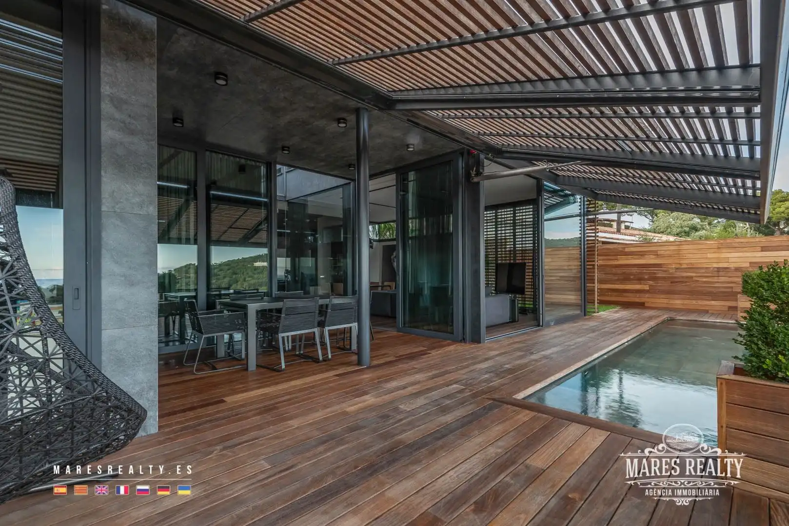 Terrassa de Casa o xalet en venda en Lloret de Mar amb Aire condicionat, Calefacció i Jardí privat