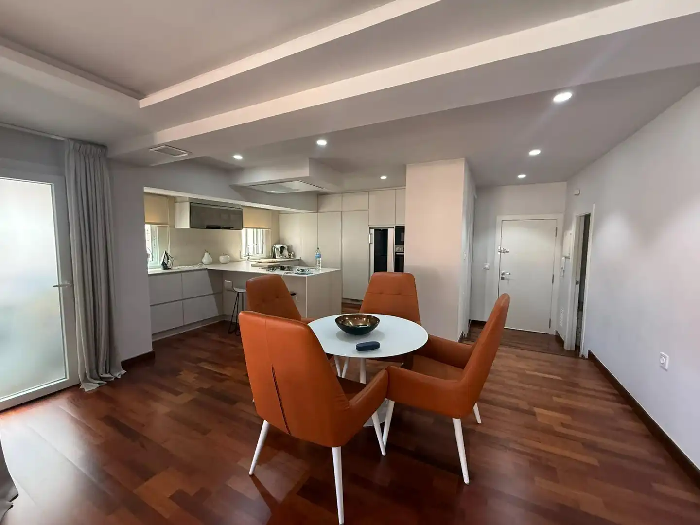 Esszimmer von Wohnung zum Verkauf in Guardamar del Segura mit Klimaanlage, Heizung und Terrasse
