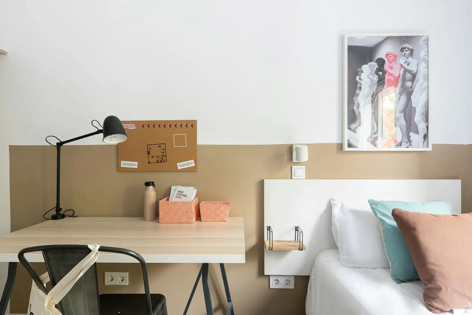 Bedroom of Flat for rent in Getafe  with Heating, Furnished and Washing machine