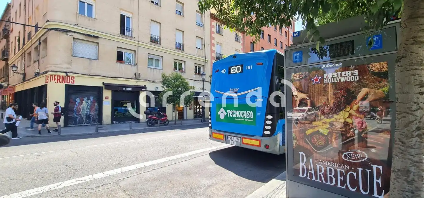 Außenansicht von Wohnung zur Miete in Madrid mit Klimaanlage und Möbliert
