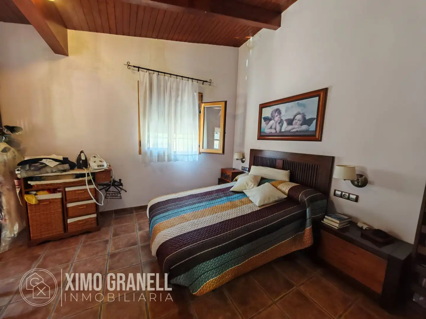 Dormitori de Casa o xalet en venda en Alfondeguilla amb Calefacció, Jardí privat i Terrassa