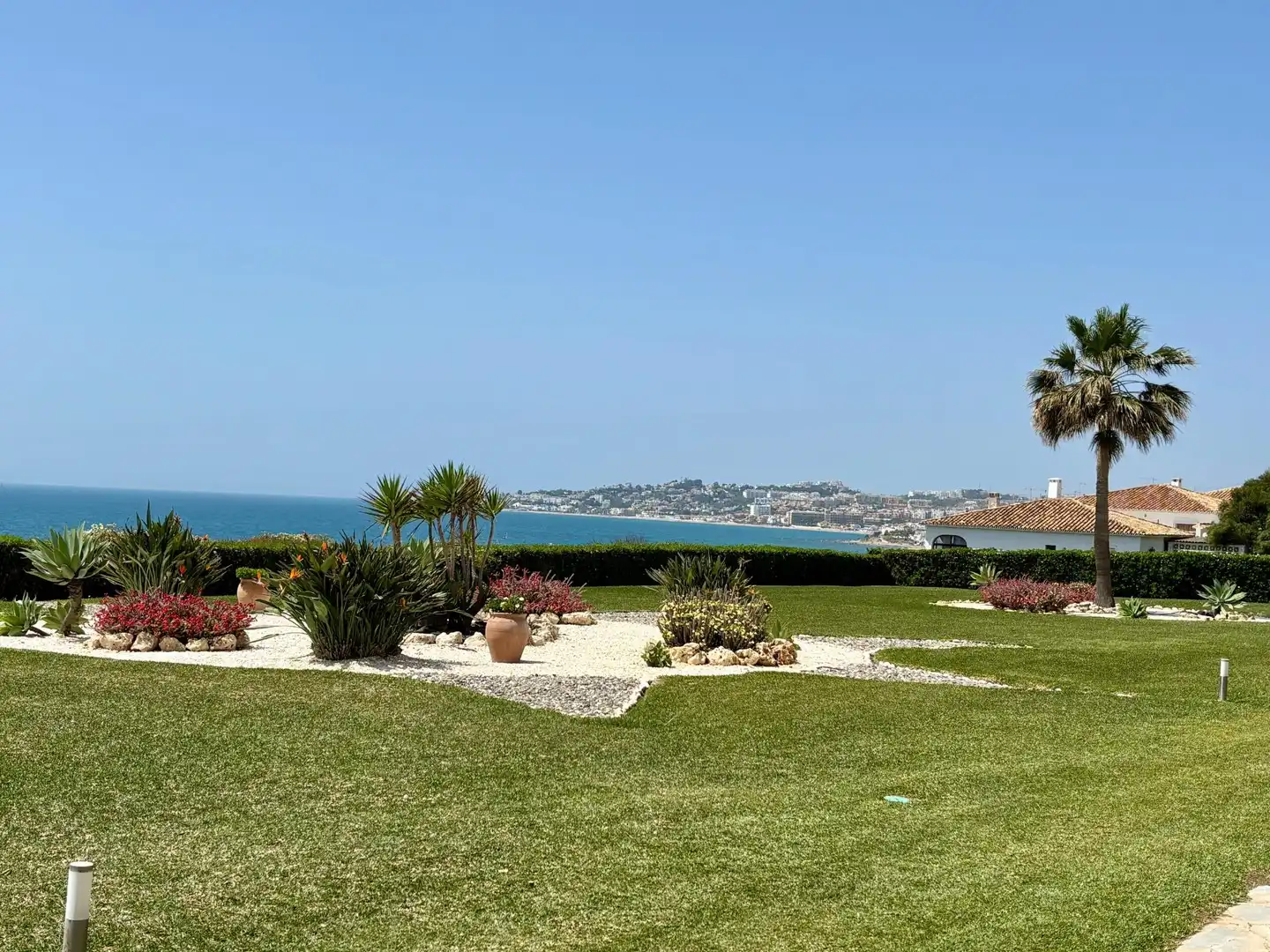 Jardí de Apartament en venda en Mijas amb Aire condicionat, Calefacció i Jardí privat