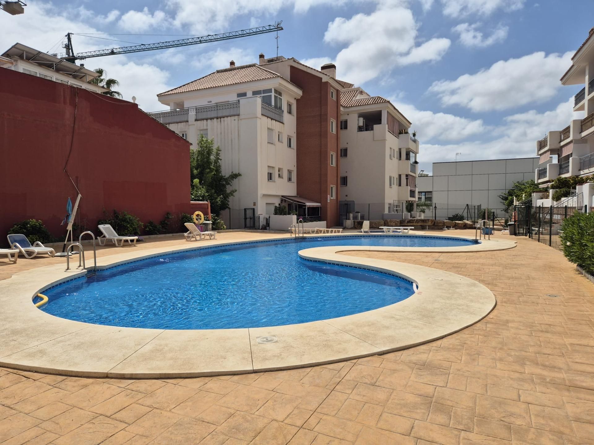 Swimming pool of Apartment for sale in Fuengirola  with Air Conditioner, Terrace and Community pool