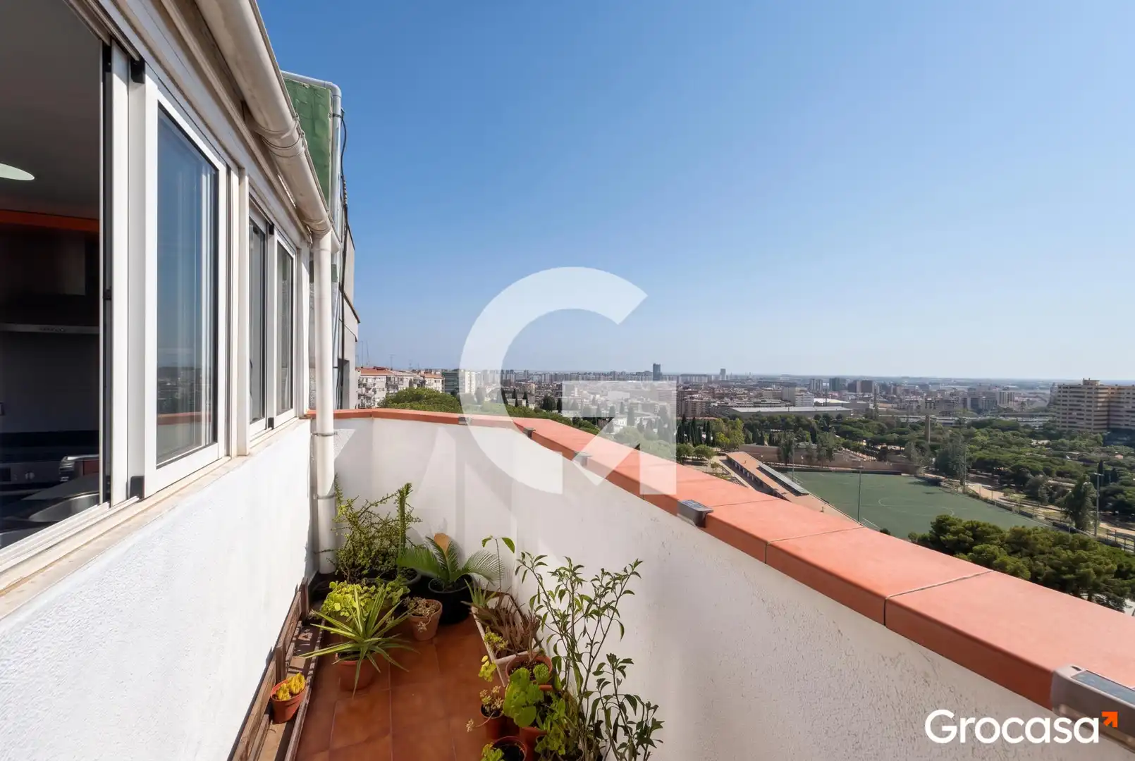 Terrassa de Àtic en venda en L'Hospitalet de Llobregat amb Aire condicionat i Terrassa