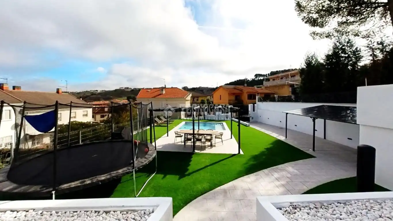 Terraza de Casa o chalet en venta en Villalbilla con Calefacción y Piscina