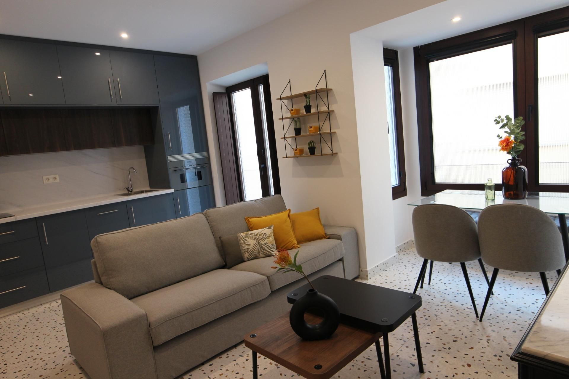 Living room of Flat to rent in  Jaén Capital  with Air Conditioner and Balcony