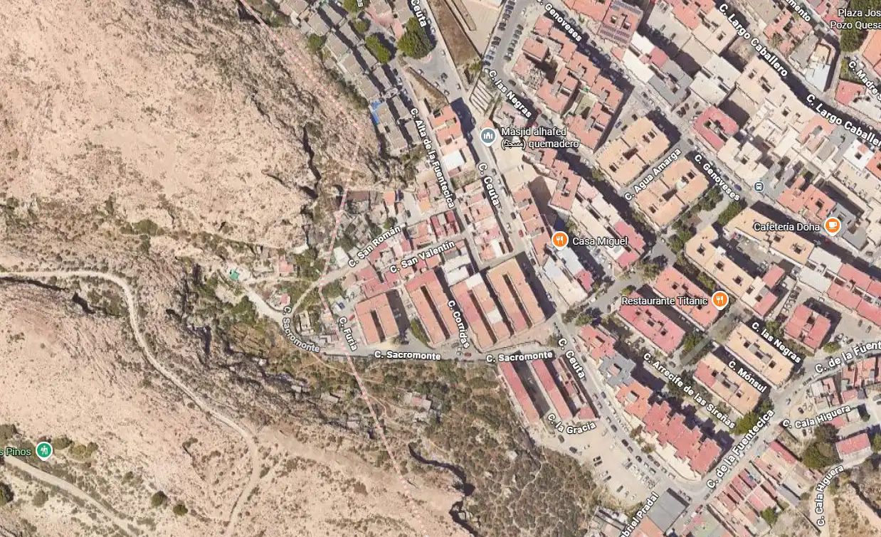 Vista exterior de Piso en venta en Almería