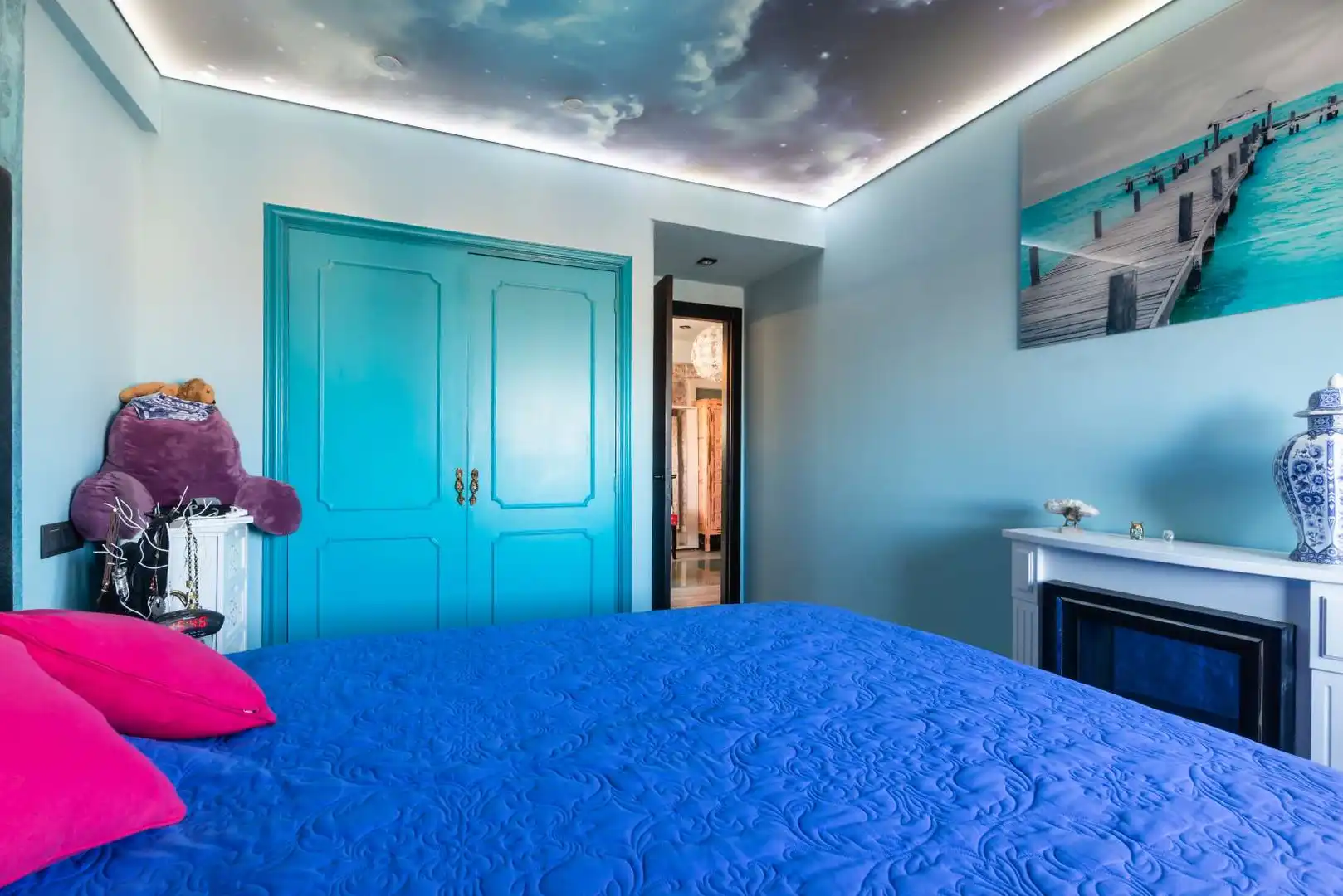 Bedroom of Attic for sale in Madrid  with Heating, Terrace and Storage room