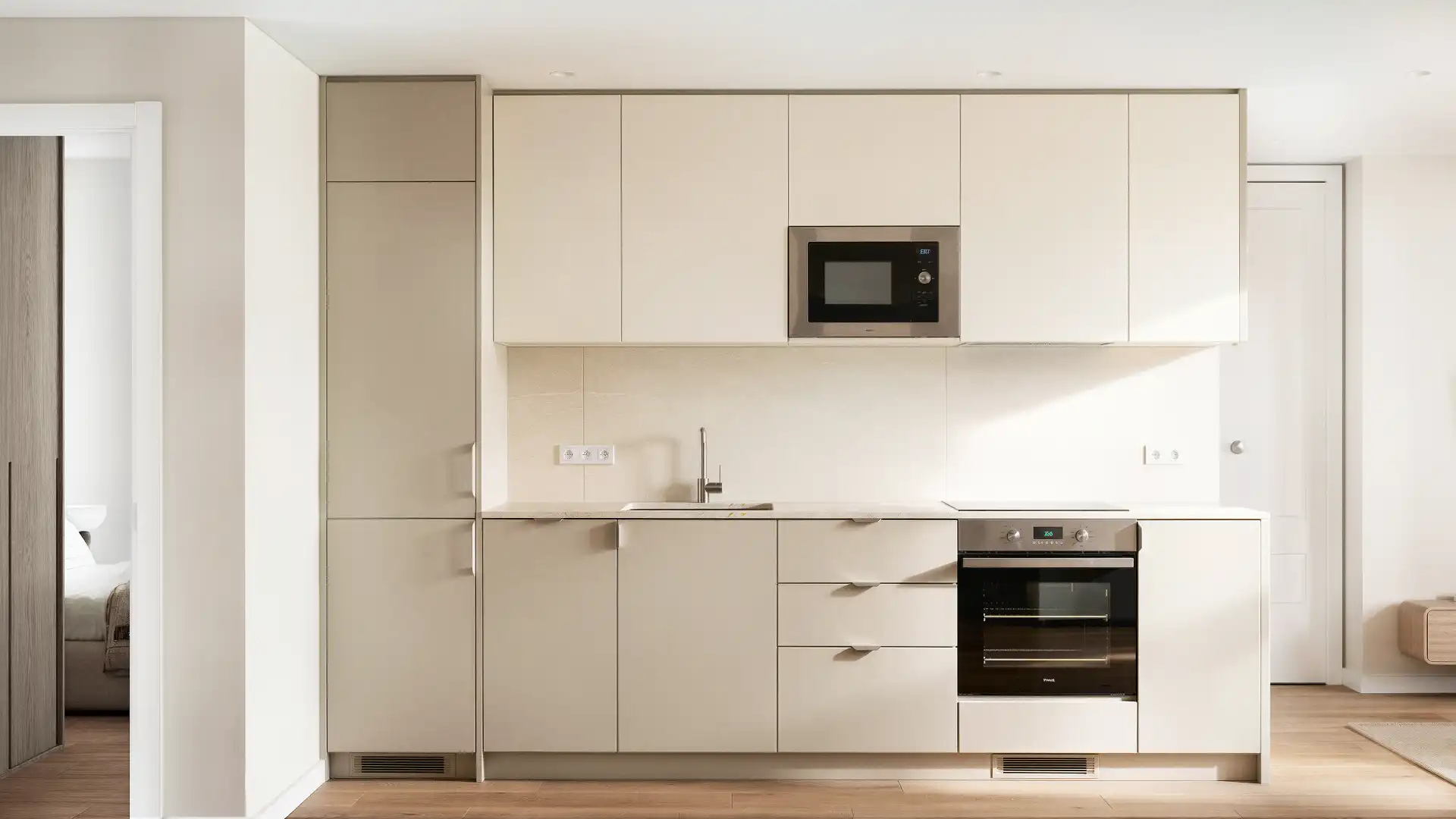 Cocina de Piso en venta en Barcelona con Aire acondicionado, Calefacción y Horno