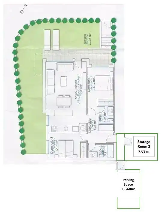 Apartament amb piscina en venda a Finestrat Pueblo, imagen 38