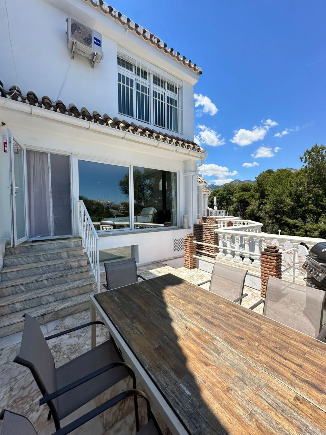 Terrassa de Casa o xalet en venda en Benalmádena amb Aire condicionat, Calefacció i Terrassa