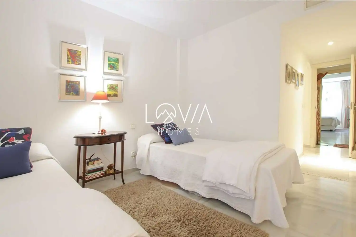 Bedroom of Flat for sale in Marbella  with Air Conditioner, Terrace and Swimming Pool