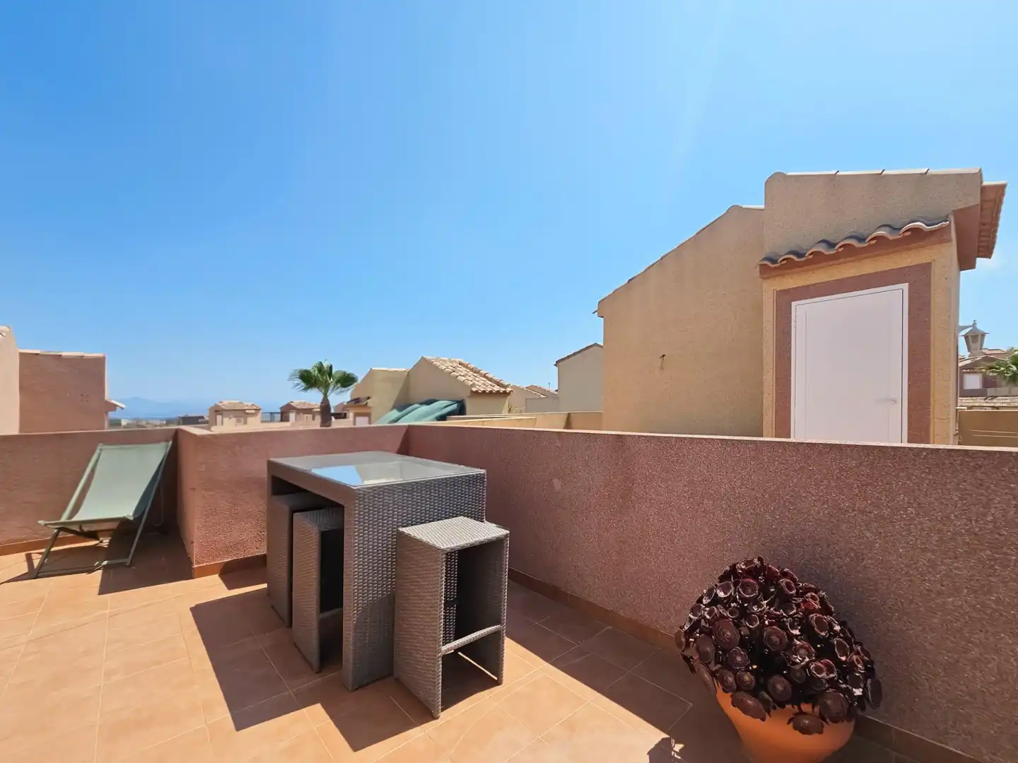 Terrassa de Casa o xalet en venda en Santa Pola amb Aire condicionat, Jardí privat i Moblat