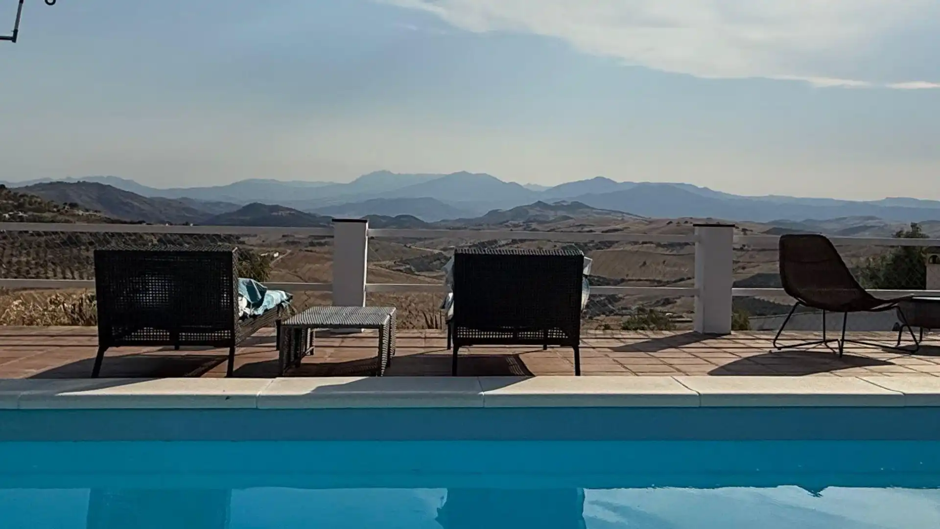 Piscina de Finca rústica en venda en Villanueva de la Concepción amb Aire condicionat, Jardí privat i Terrassa