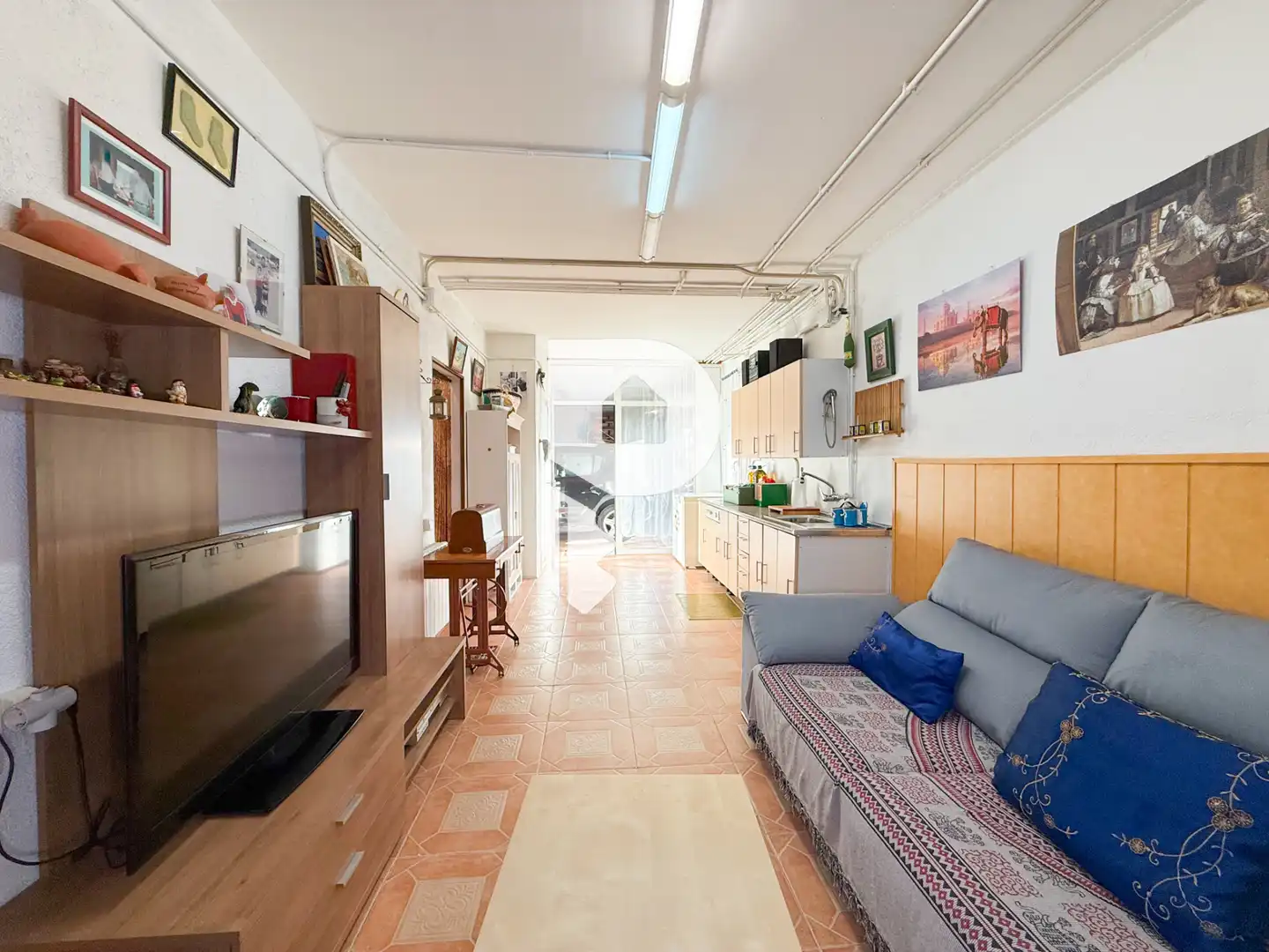 Sala d'estar de Casa o xalet en venda en Sant Esteve Sesrovires amb Aire condicionat, Calefacció i Jardí privat
