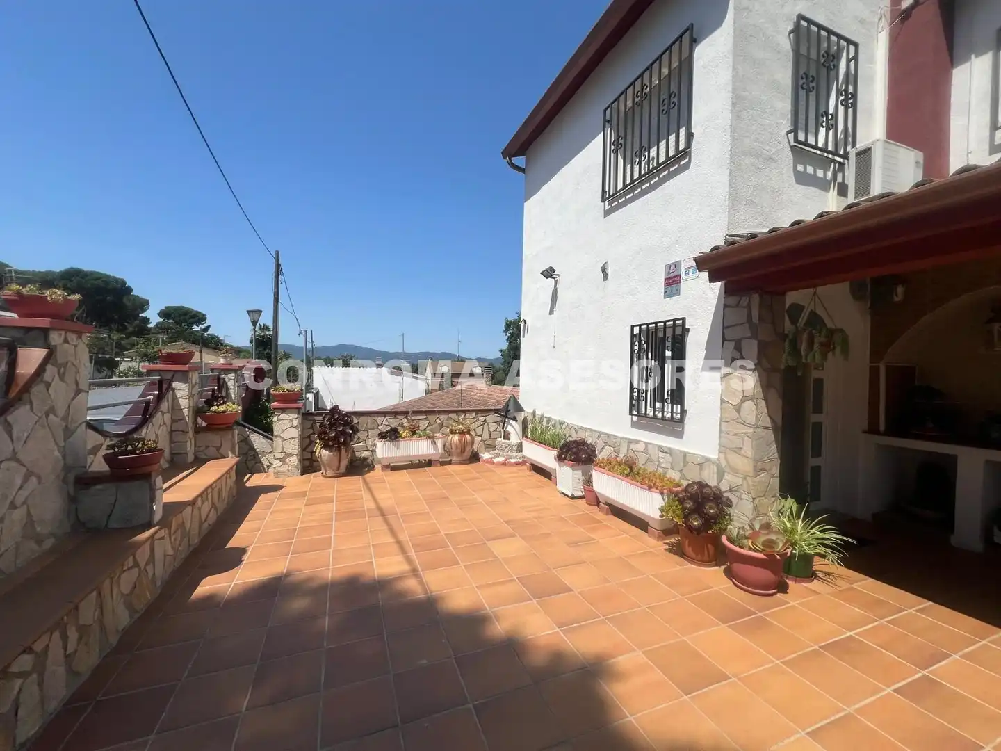 Vista exterior de Casa o chalet en venta en Tordera con Aire acondicionado, Calefacción y Jardín privado