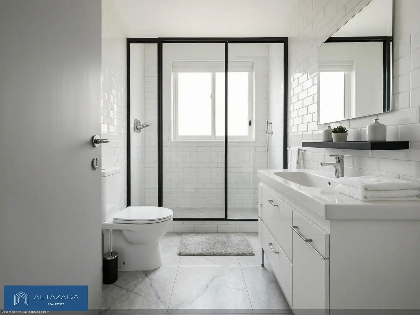 Badezimmer von Haus oder Chalet zum Verkauf in Talamanca de Jarama mit Heizung und Privatgarten