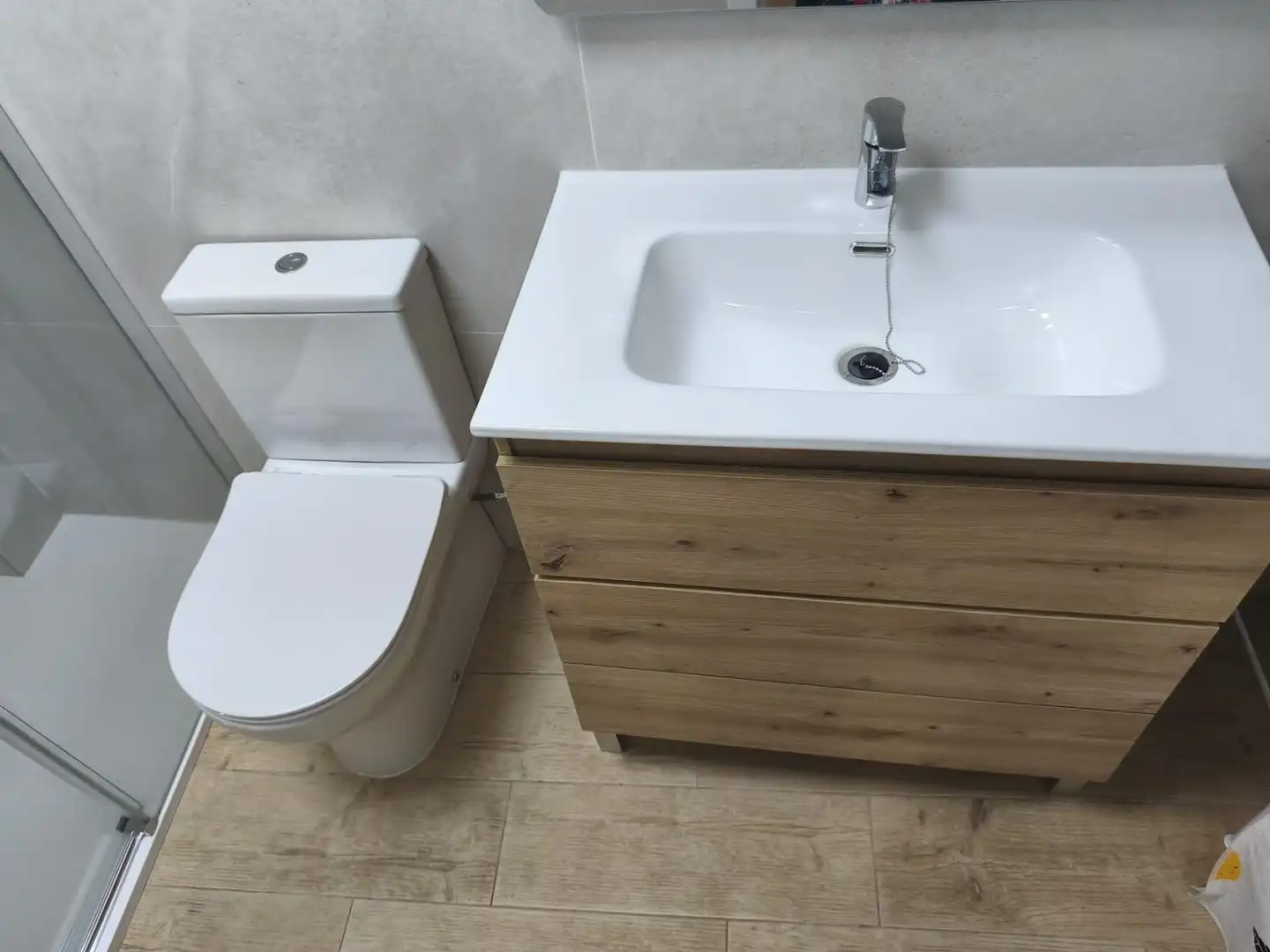 Bathroom of Ground floor for sale in Elche / Elx  with Air Conditioner, Parquet flooring and Furnished
