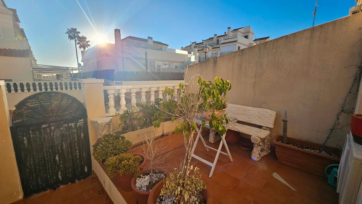 Terrace of Single-family semi-detached for sale in Santa Pola  with Air Conditioner, Private garden and Terrace