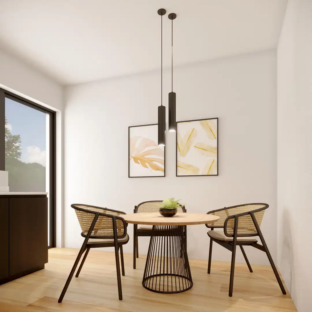 Comedor de Casa adosada en venta en Terrassa con Aire acondicionado, Calefacción y Jardín privado