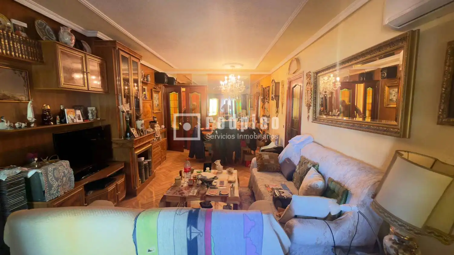 Sala d'estar de Pis en venda en Móstoles amb Aire condicionat, Calefacció i Parquet