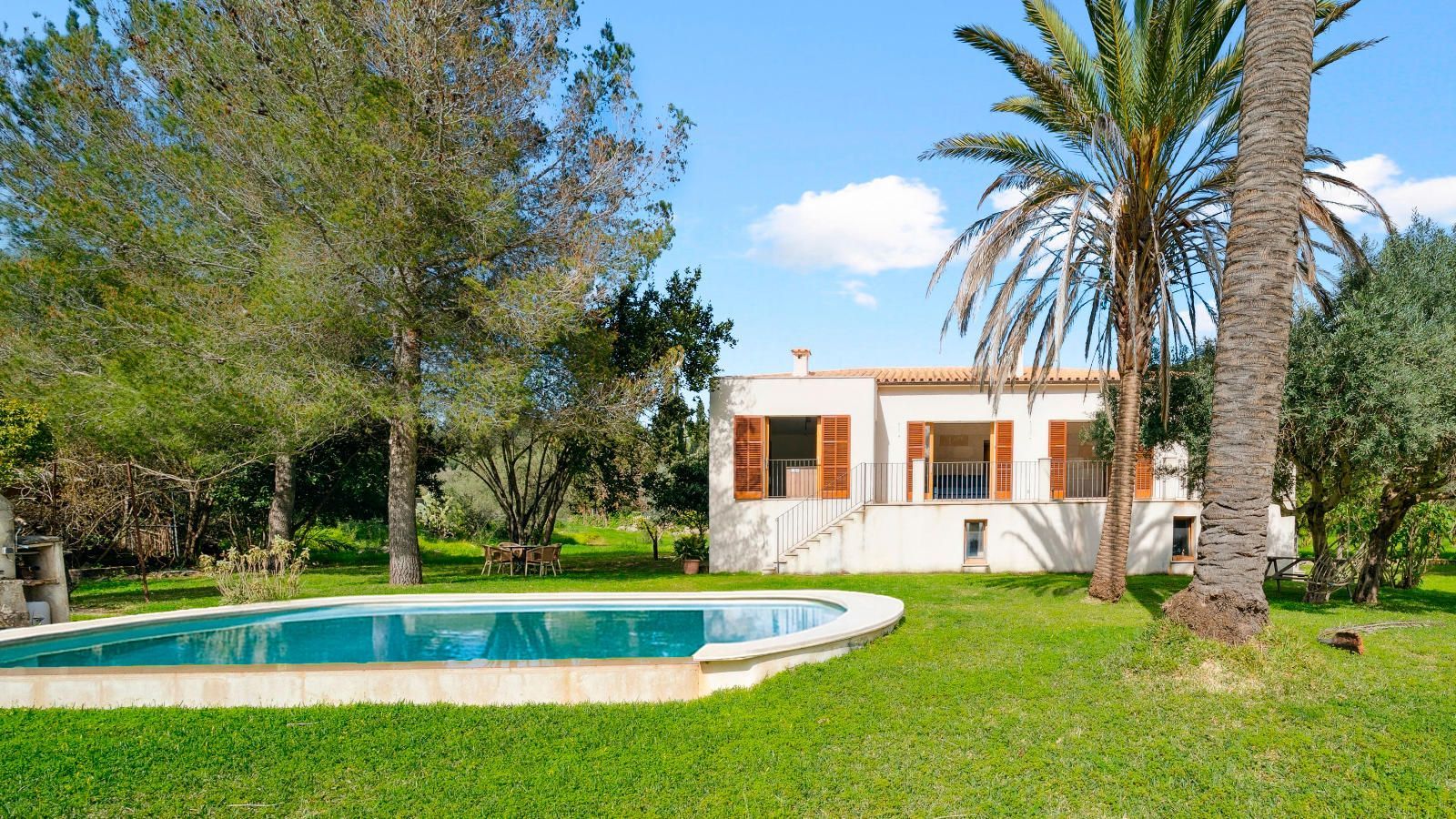 Jardí de Finca rústica en venda en Pollença amb Aire condicionat, Calefacció i Jardí privat
