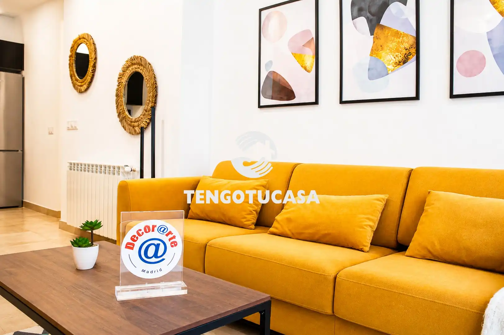 Sala de estar de Piso en venta en Madrid con Aire acondicionado, Calefacción y Amueblado