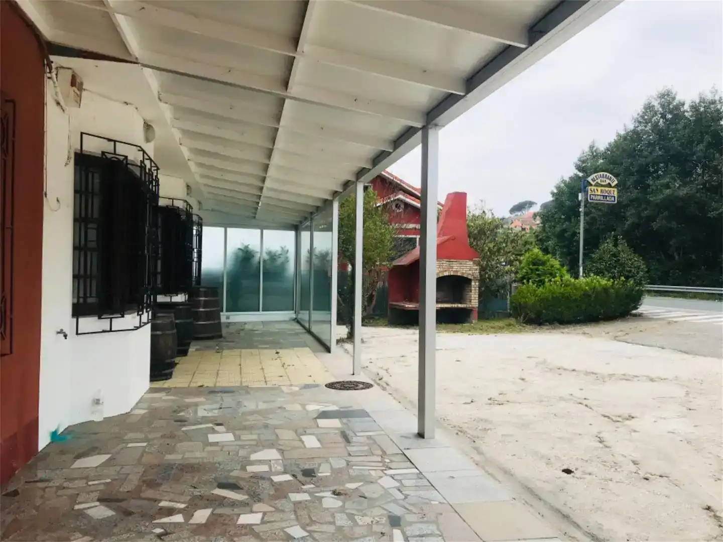 Terrace of Commercial properties for rent in Moraña