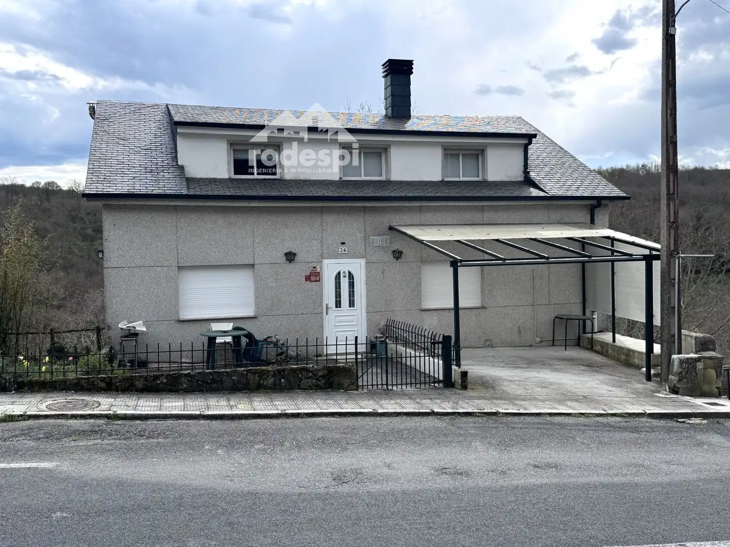 Exterior view of Houses for sale in Montederramo  with Heating, Storage room and Furnished