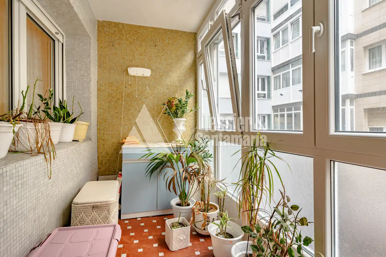 Balcony of Flat for sale in Gijón   with Heating and Furnished