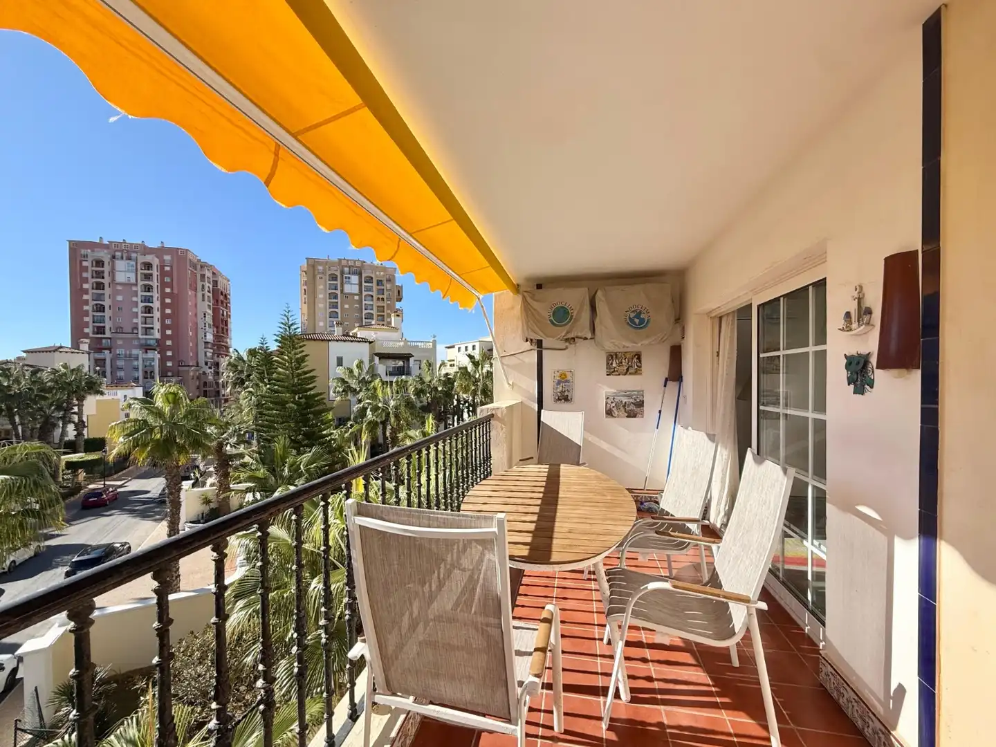 Terrace of Flat for rent in Torrevieja  with Air Conditioner, Heating and Swimming Pool