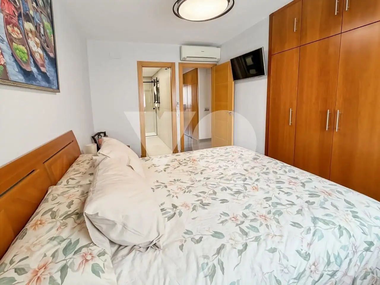 Schlafzimmer von Wohnung zum Verkauf in Madrid mit Klimaanlage, Heizung und Gemeinschaftspool