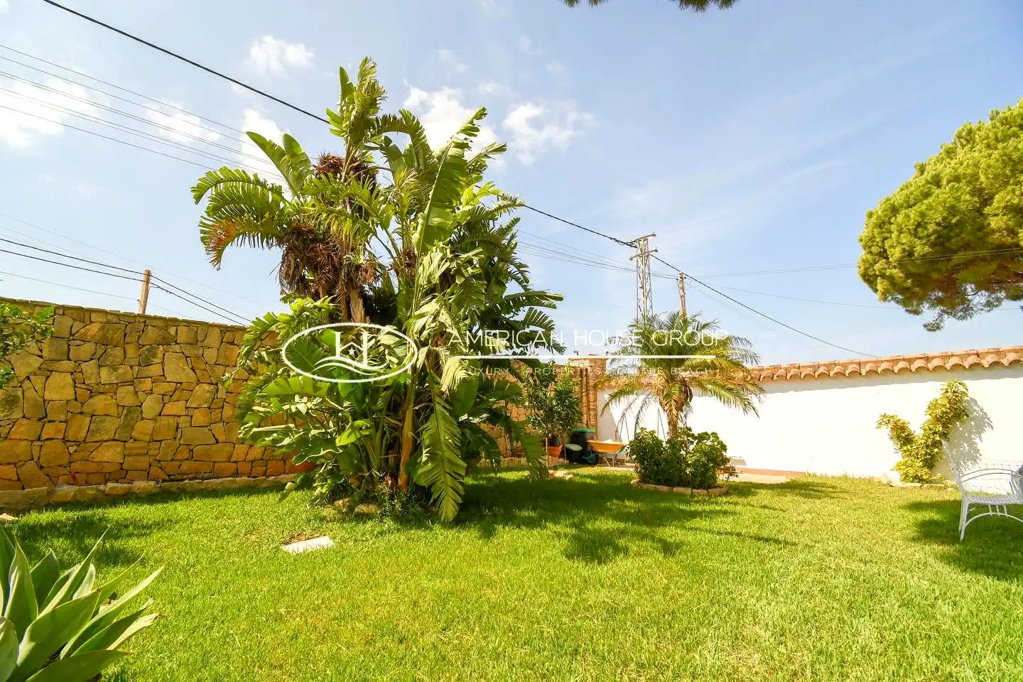 Garden of Houses for sale in Chiclana de la Frontera  with Air Conditioner, Heating and Private garden