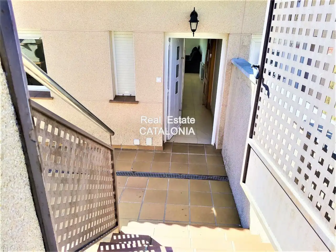 Vista exterior de Casa adosada en venta en Lloret de Mar con Calefacción, Jardín privado y Terraza