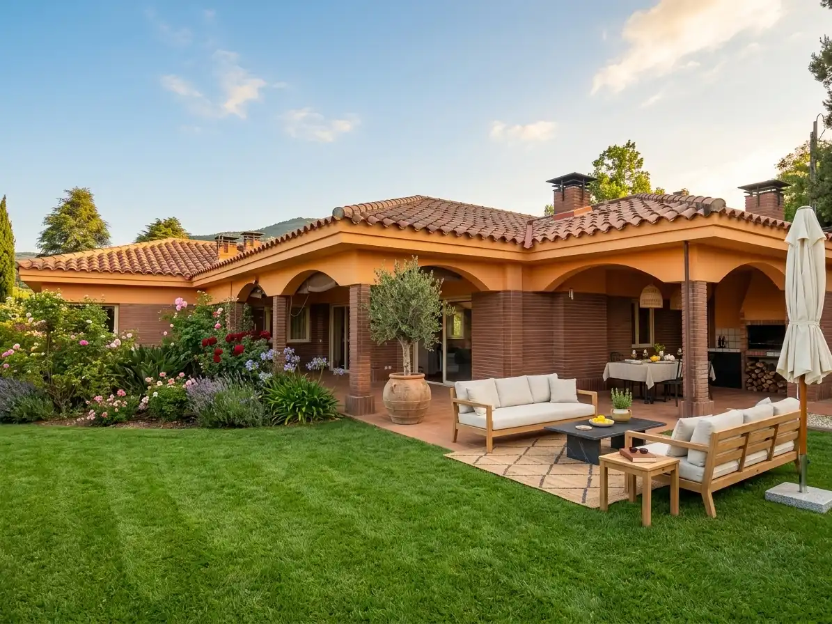 Casa con jardín en venta en Carrer Josep Aymerich