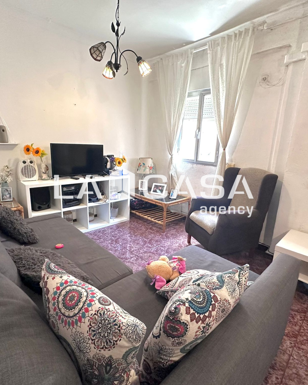 Living room of Flat for sale in  Sevilla Capital  with Terrace