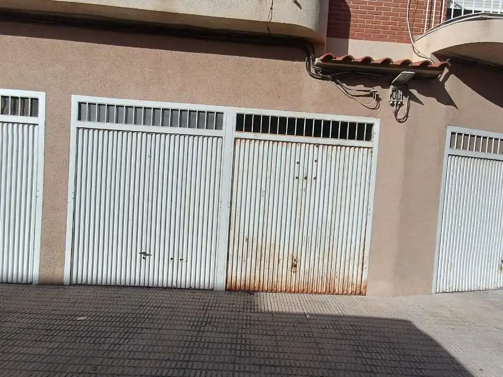 Vista exterior de Garaje en venta en Murcia