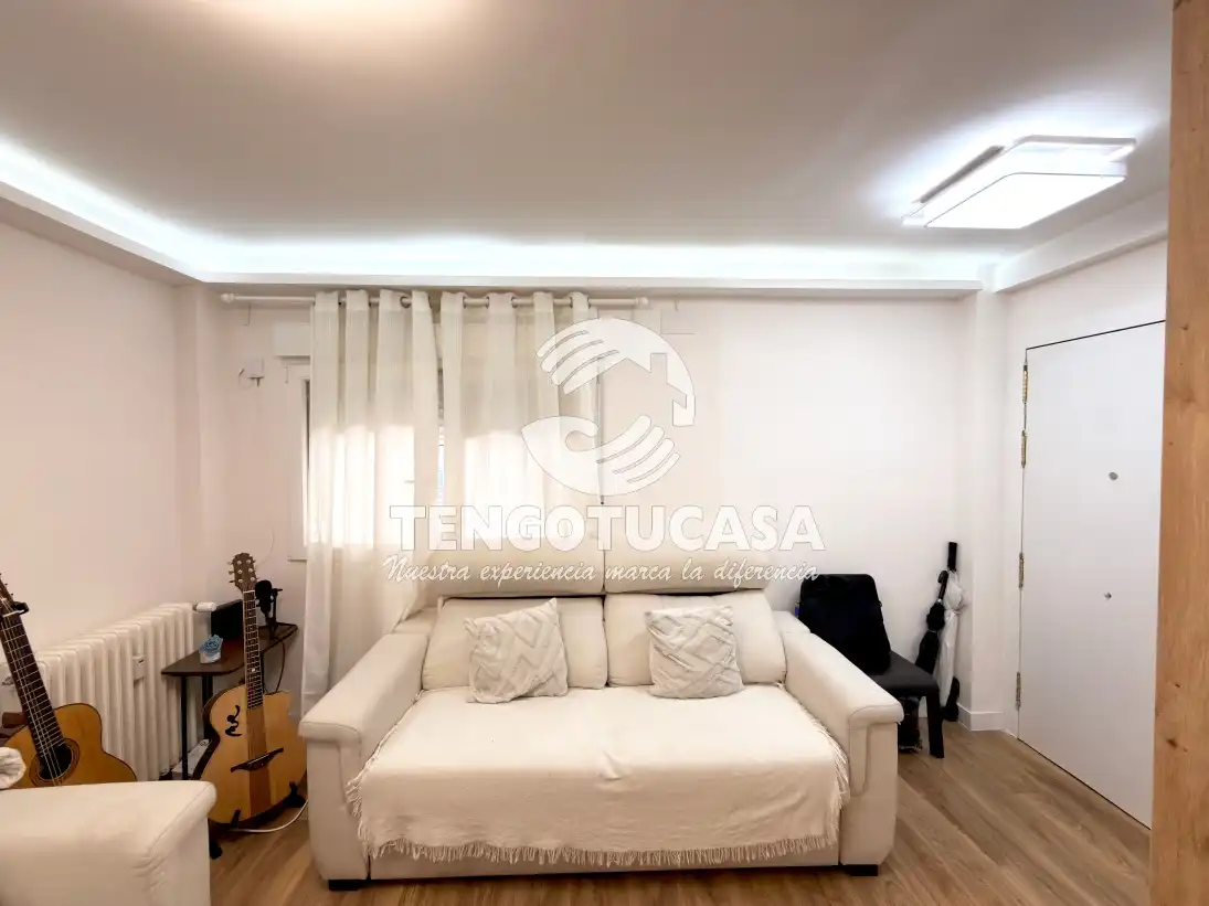 Wohnzimmer von Wohnung zum Verkauf in Madrid mit Klimaanlage, Heizung und Möbliert