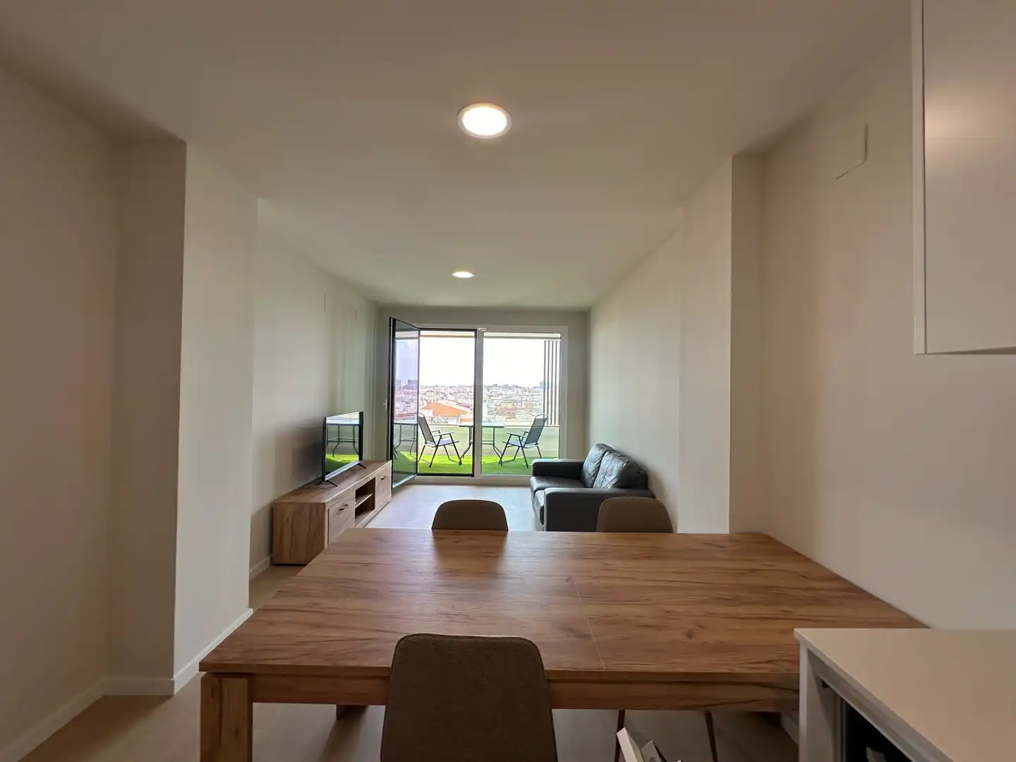 Sala de estar de Piso de alquiler en Valencia con Aire acondicionado, Calefacción y Jardín privado