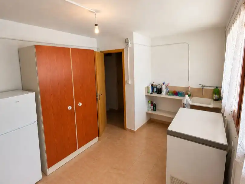 Kitchen of Houses for sale in Horta de Sant Joan  with Air Conditioner, Terrace and Swimming Pool