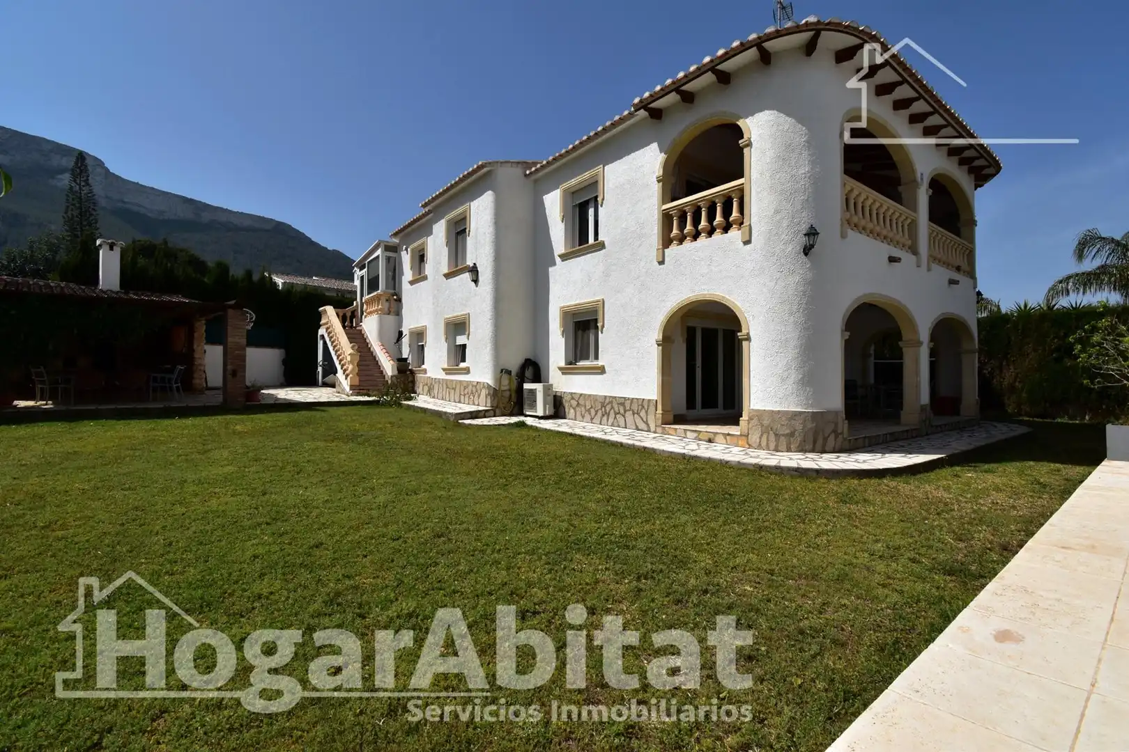 Exterior view of Houses for sale in Dénia  with Air Conditioner, Private garden and Terrace