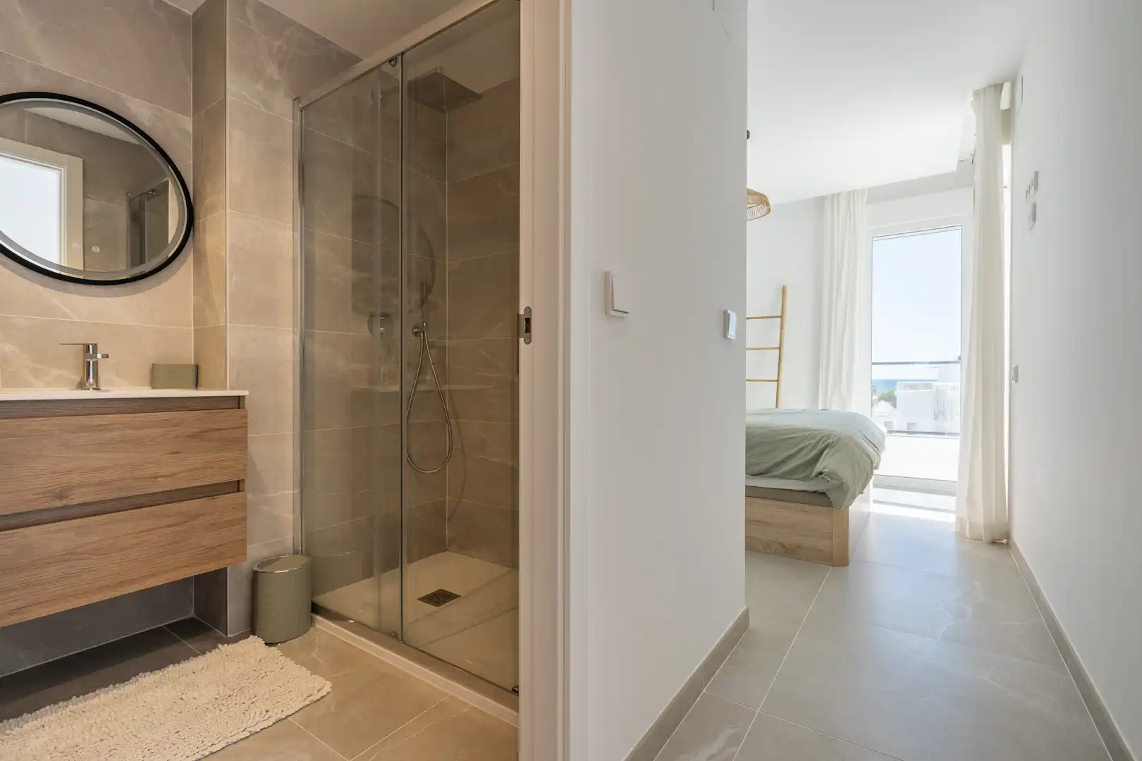 Baño de Apartamento en venta en Dénia